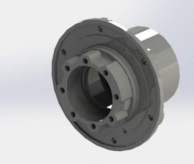 3D модель Ступица заднего колеса ГАЗ-63