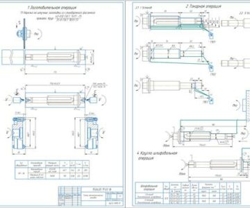 Чертеж Проектирование технологического процесса изготовления детали "Ось"
