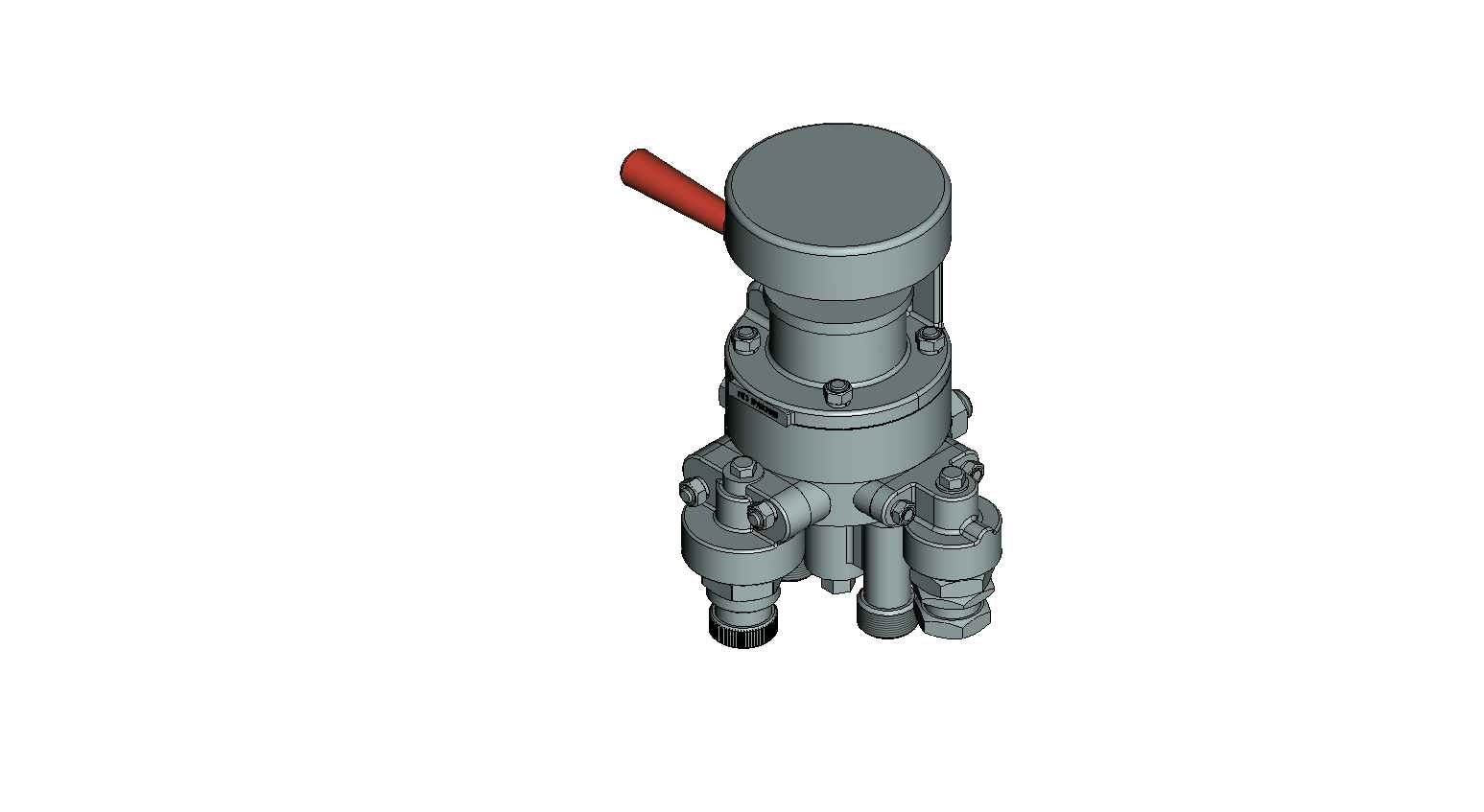 3D модель 3D модель крана машиниста 395