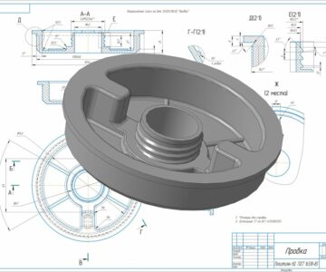 3D модель Пробка полиэтиленовая с резьбой S160x6