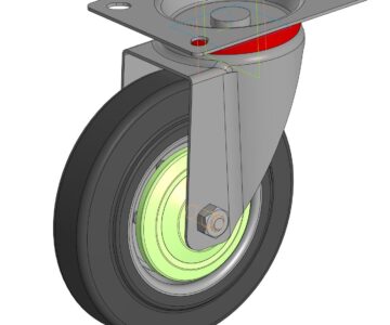 3D модель Опора колесная SC63