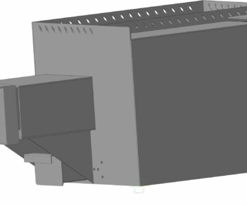 3D модель Печь для бани 1210х625х600 мм