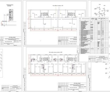 Чертеж Проектирование системы водоснабжения и водоотведения многоэтажного жилого дома