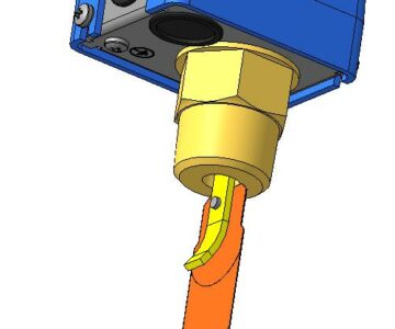 3D модель Реле протока FQS-U30G