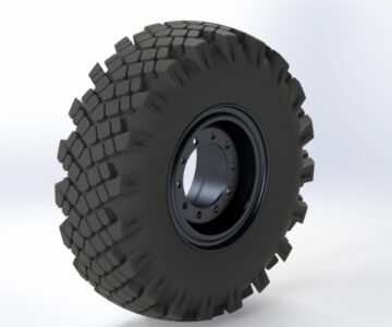 3D модель Колесо грузовое 425/85 R21