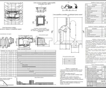 Чертеж Разработка технологической карты на производство земляных работ