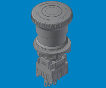 3D модель Кнопка аварийного останова