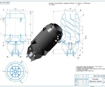 3D модель Оголовок факельный Ду 250