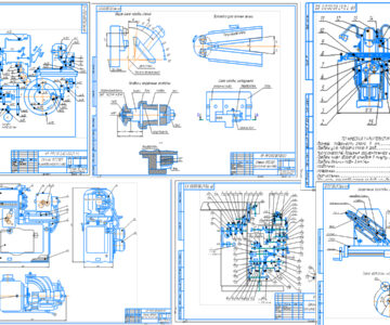 Чертеж Разработка наладки металлорежущих станков 5П23БП и 6Т80