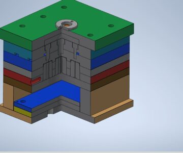 3D модель Пресс-форма на крышку баночки для анализов