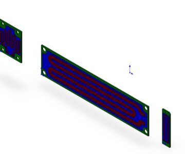 3D модель Элементы нагревательные ПЭН (66, 67, 157)