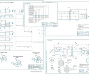Чертеж Разработка технологического процесса изготовления вала ОТМ.103