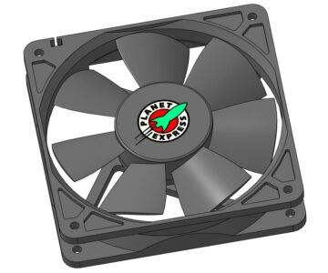 3D модель Вентилятор DEEPCOOL XFAN 120