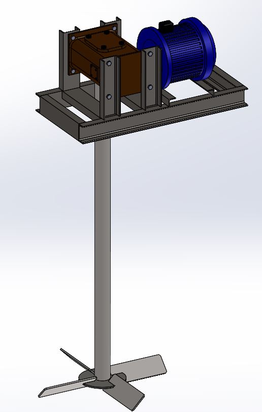 3D модель Перемешиватель механический ИПМ-5,5