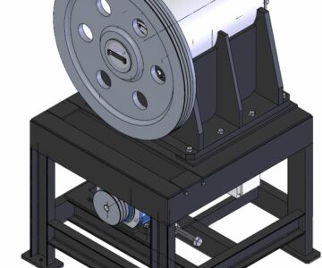 3D модель Станок ротационной ковки