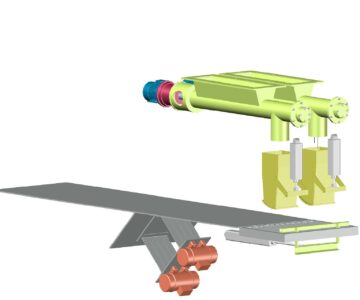 3D модель Линия для производства вибролитых бетонных изделий