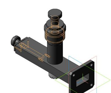 3D модель Секция декторная