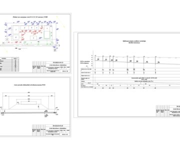 Чертеж Системы водоснабжения и водоотведения автозаправочного комплекса