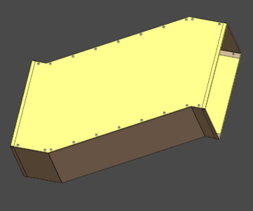 3D модель Утка короба вентиляции (параметрический)