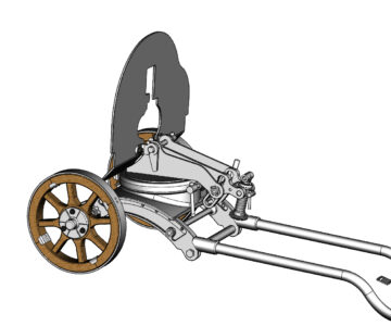 3D модель Станок Соколова для пулемёта Максим