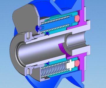 3D модель Муфта предохранительная шариковая МПШ-25