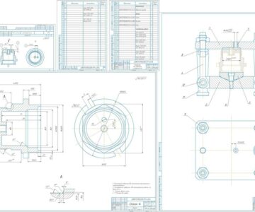 Чертеж Разработка технологической оснастки для сверлильной операции детали "Стакан"