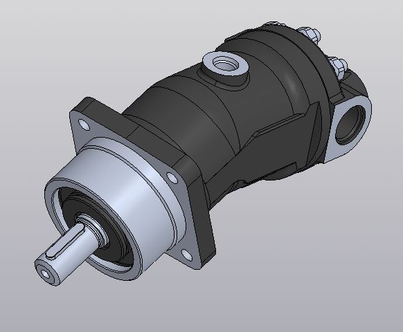 3D модель Гидромотор ПСМ - 310.2.28.05.05