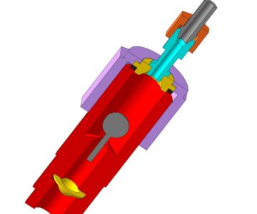 3D модель Предохранительный сетевой клапан ЛЗС-1