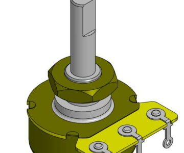 3D модель Переменный резистор СП3-4