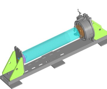 3D модель Приспособление для сверловки труб диаметром от 108мм до 325 мм на сверлильных станках