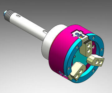 3D модель Патрон трехкулачковый механизированный