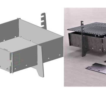 3D модель Гриль складной-баркебю