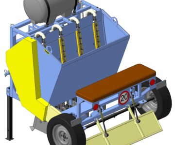 3D модель Сеялка чеснока СНЧ-4