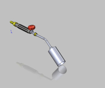 3D модель Горелка ГВП-1Б