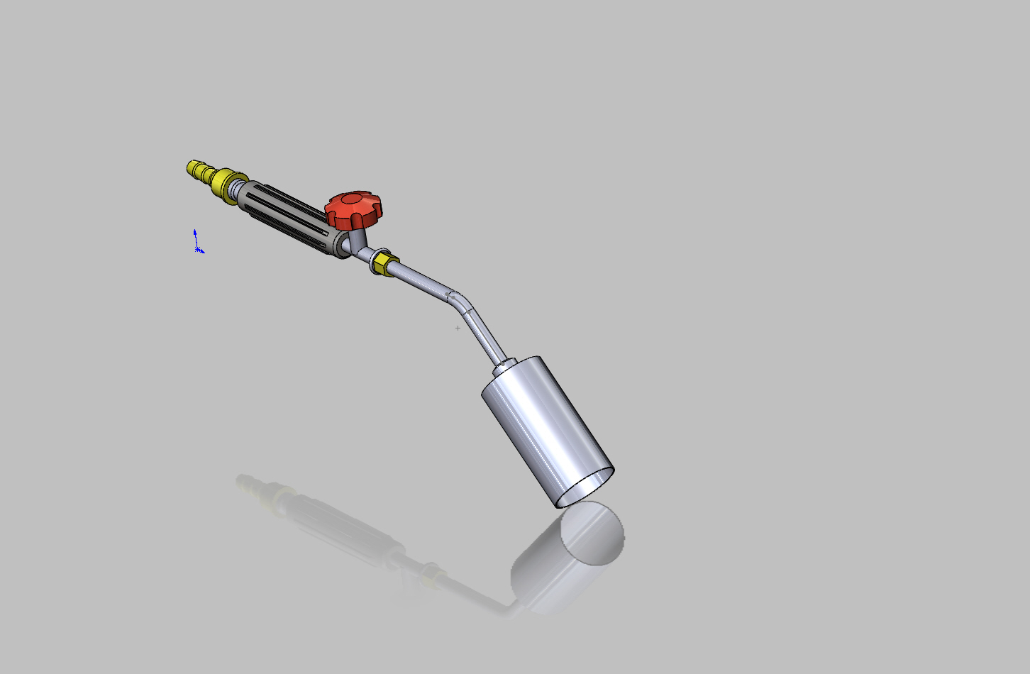 3D модель Горелка ГВП-1Б