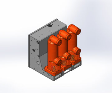 3D модель Вакуумный выключатель VF12-1250А