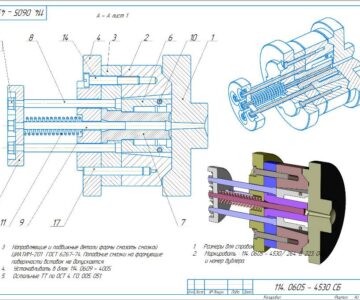 3D модель Пресс-форма литьевая для изготовления втулки 264.8.223.040