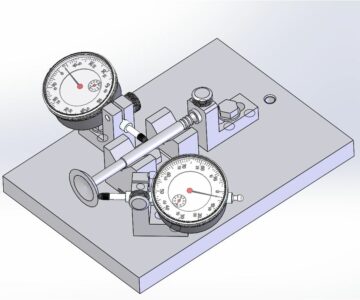 3D модель Приспособление для проверки клапанов двигателей ЗМЗ