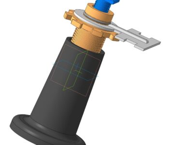 3D модель Домкрат на 1 тонну
