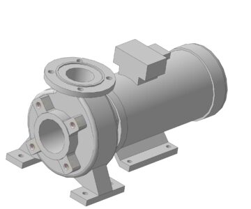 3D модель Насос КМ 80-65-140Е