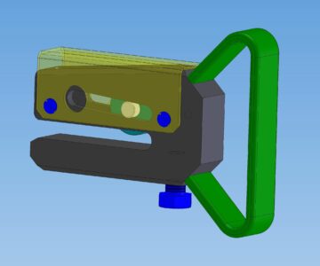 3D модель Клиновой зажим для сварочного кабеля