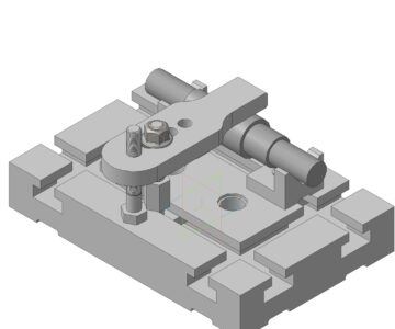 3D модель Универсально-сборное приспособление для обработки цилиндрических валов