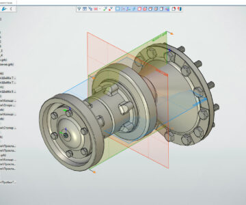 3D модель Каток поддерживающий T-Flex