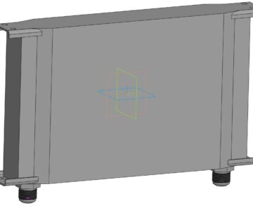 3D модель Радиатор масляный Blackrock UBR-425