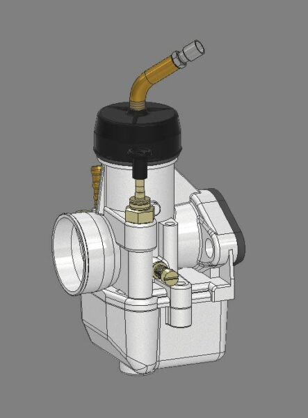 Карбюратор мотоцикла Днепр МТ К-68 - Чертежи, 3D Модели, Проекты, Вело ...