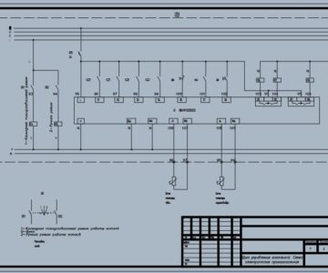Чертеж Проектирование автоматики котельной на базе ПЛК ОВЕН