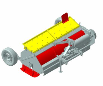 3D модель Агрегат для работы на сельскохозяйственных полях