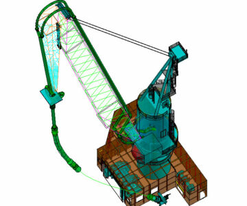 3D модель Комплекс устройств прямой отгрузки нефти