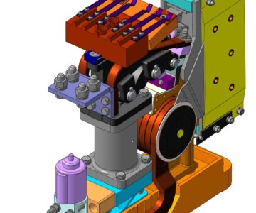 3D модель Контактор ПК-753Б5У3