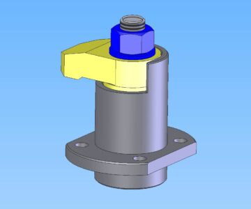 3D модель Прихват Г-образный ГОСТ 14733-69